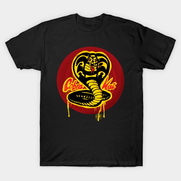 80s Cobra Kai T-Shirt by Fakinhouwer